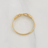 Infinity Ring 1.2g / T7 3/4 Yellow Gold 18K