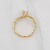 Anillo Solitario 1.8g / T6 1/4 Oro Amarillo 18K