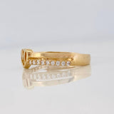 Heart Ring M 2.55g / T7 Yellow Gold 18K