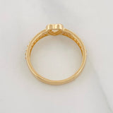 Heart Ring M 2.55g / T7 Yellow Gold 18K