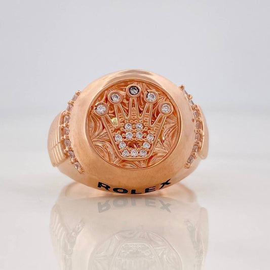 Crown Ring 13.25g / T10 1/2 Rose Gold 18K
