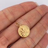 Dije San Jose 0.9gr / 3/4 in / Oro Amarillo 18K $