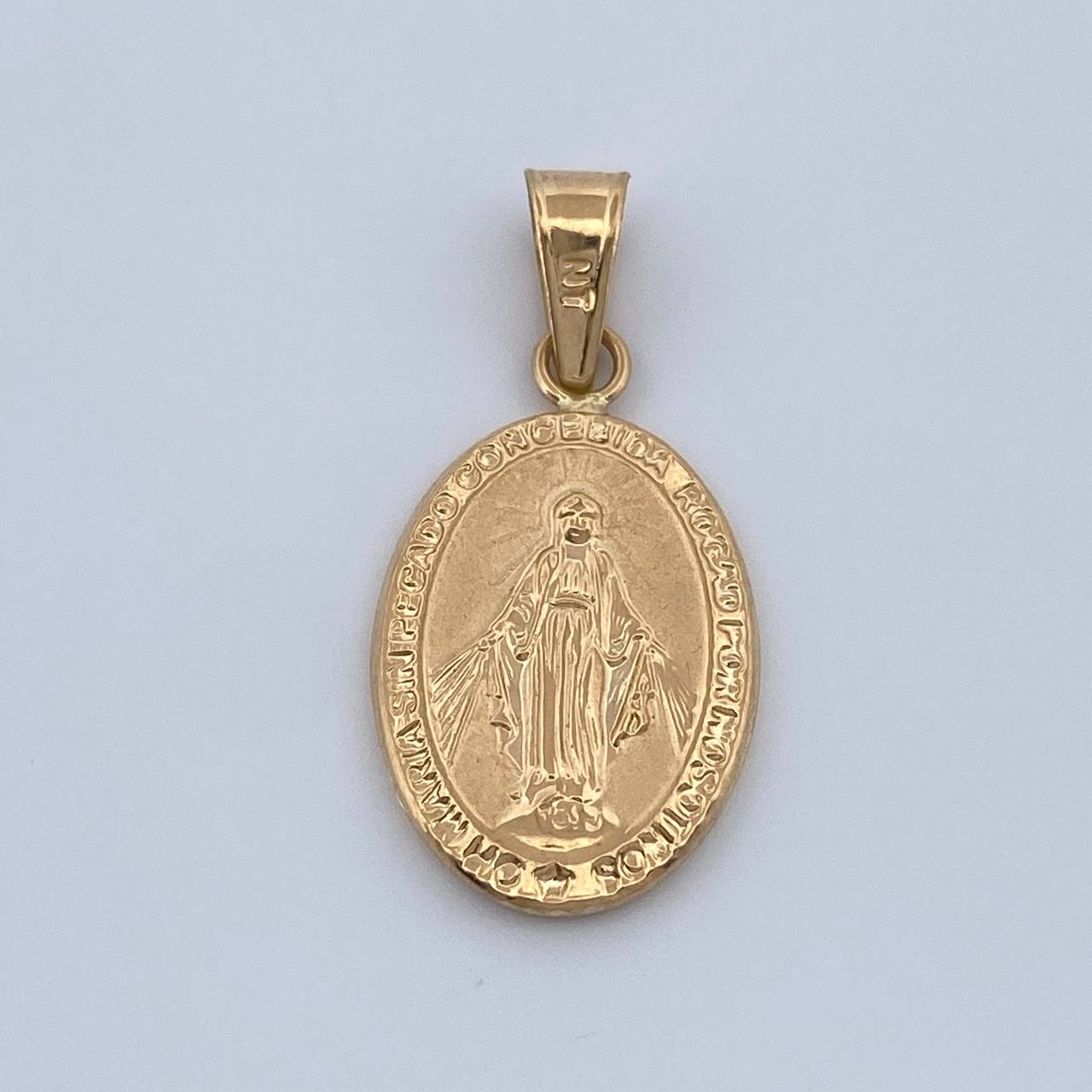 Dije Virgen Milagrosa 1.65gr / 1 1/4 in / Oro Amarillo 18K $