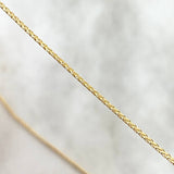 Cadena Franco 1.55gr / 15 3/4 in / Oro Amarillo +3 18K