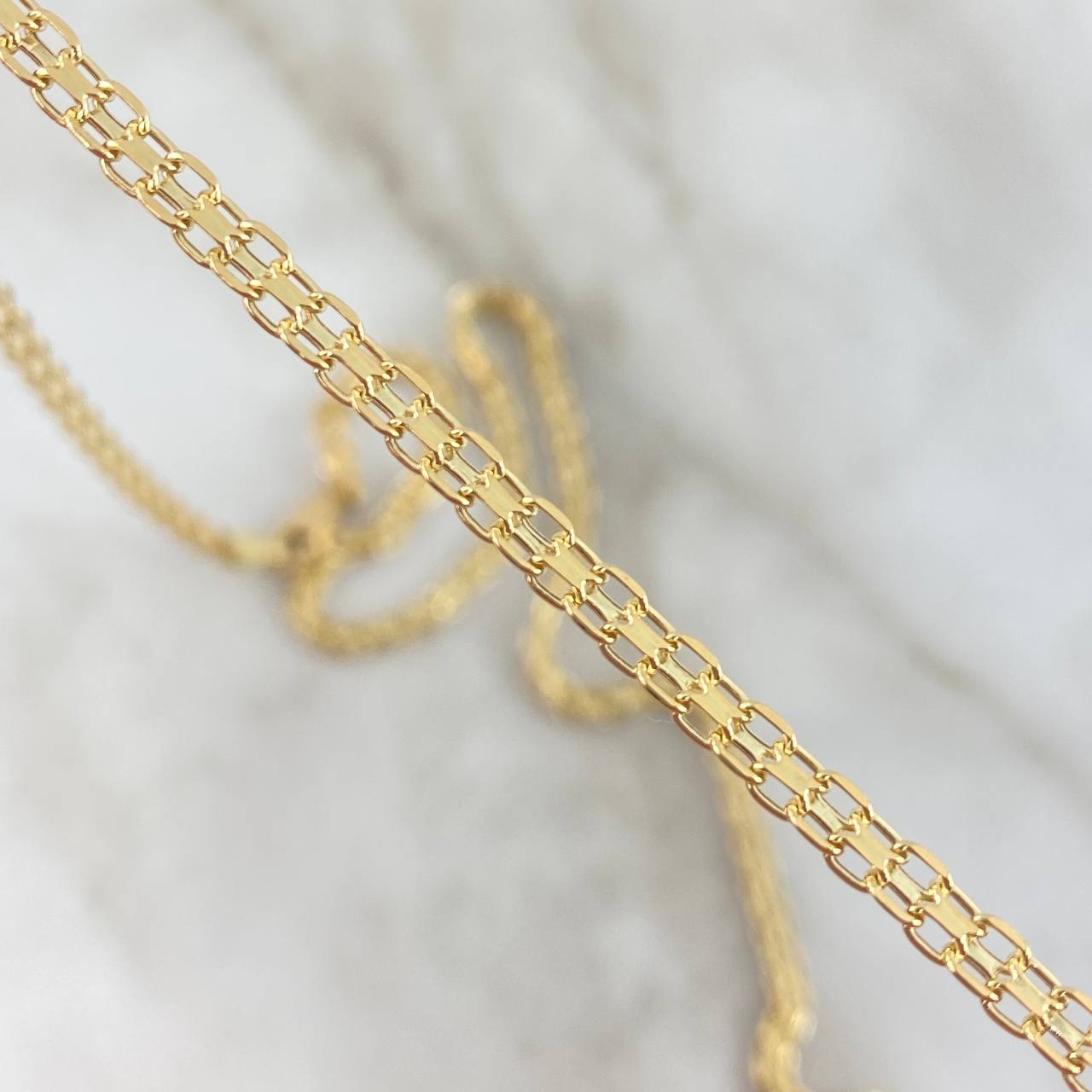 Bismark Chain 5.5gr / 60cm / 3.1mm Yellow Gold +0 18K *