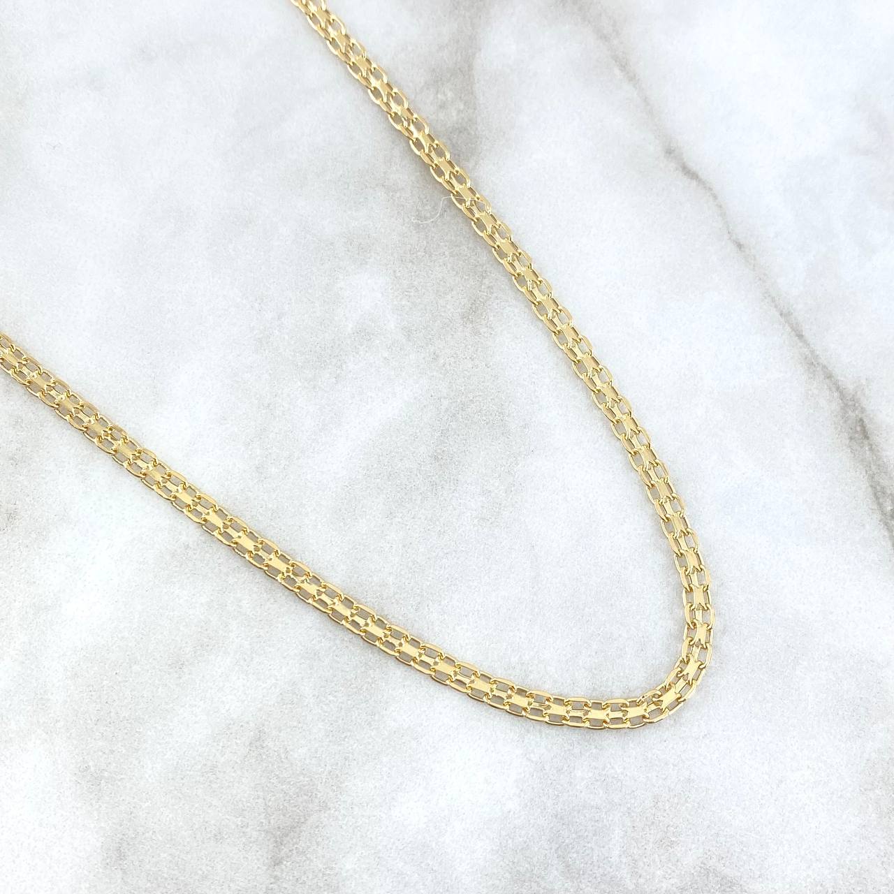 Bismark Chain 5.5gr / 60cm / 3.1mm Yellow Gold +0 18K *