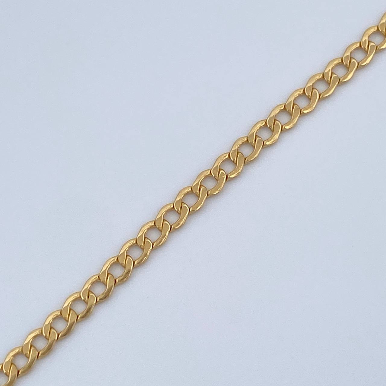 Pulso Cubana  1.05gr / 7 3/4 in / 2.08mm Oro Amarillo +1 18K %