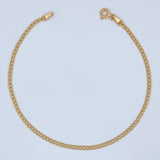 Pulso Cubana  1.05gr / 7 3/4 in / 2.08mm Oro Amarillo +1 18K %