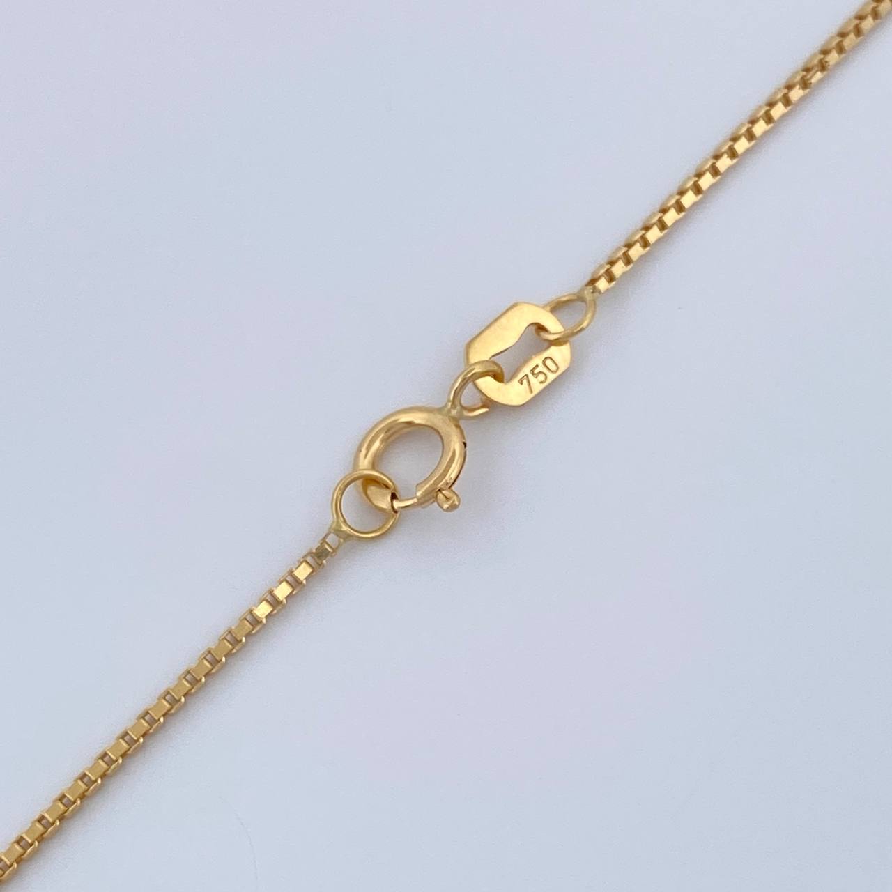 Cadena Veneciana 1.7gr / 17 3/4 in / 0.7mm Oro Amarillo +3 18K %