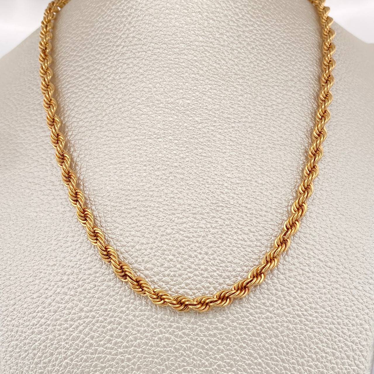 Cadena Lazo 17.6gr / 27 3/4 in / 2mm Oro Amarillo +3 18K $