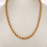 Cadena Lazo 17.6gr / 27 3/4 in / 2mm Oro Amarillo +3 18K $