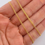 Cadena Sedusa 2.25gr / 19 3/4 in / 2.15mm Oro Amarillo +3 18K $
