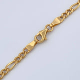 Cadena Figaro 7gr / 23 3/4 in / 3mm Oro Amarillo +1 18K $