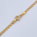 Cadena Cubana 2.85gr / 19 3/4 in / 1.7mm Oro Amarillo +1 18K $