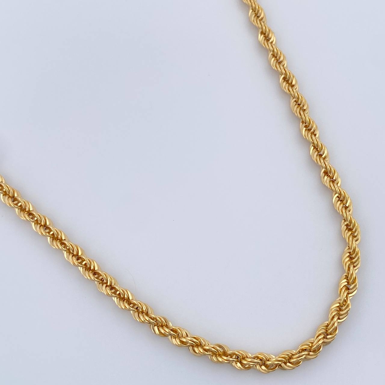 Rope Chain 7.4gr / 23 3/4 in / 3.07mm Yellow Gold +3 18K $