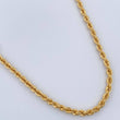 Rope Chain 7.4gr / 23 3/4 in / 3.07mm Yellow Gold +3 18K $