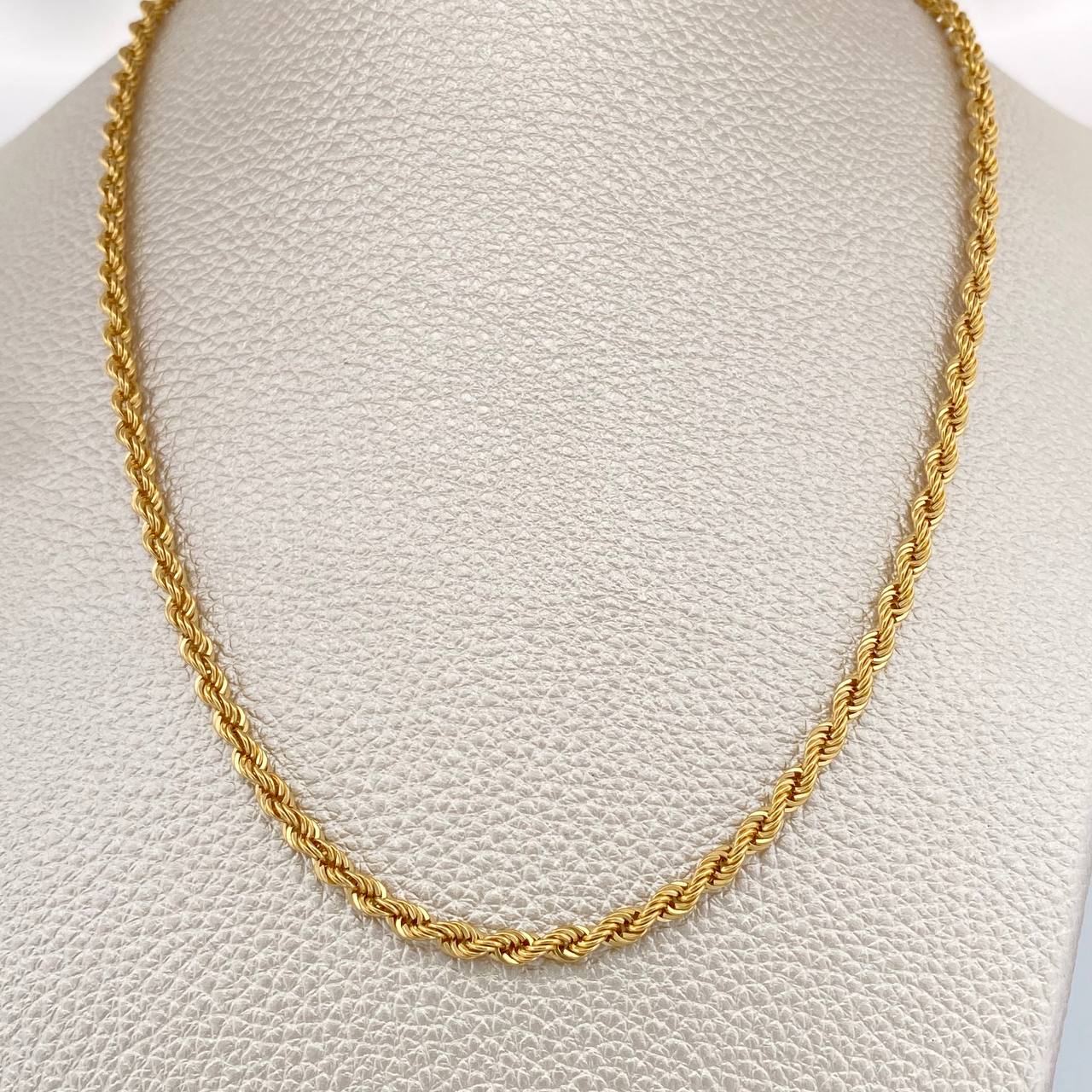 Rope Chain 7.4gr / 23 3/4 in / 3.07mm Yellow Gold +3 18K $