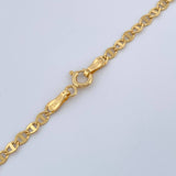 Cadena Escalera Volga 2.75gr / 19 3/4 in / 2.5mm Oro Amarillo +3 18K $