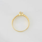 Solitaire Ring 1.95g / T8 Yellow Gold 18K