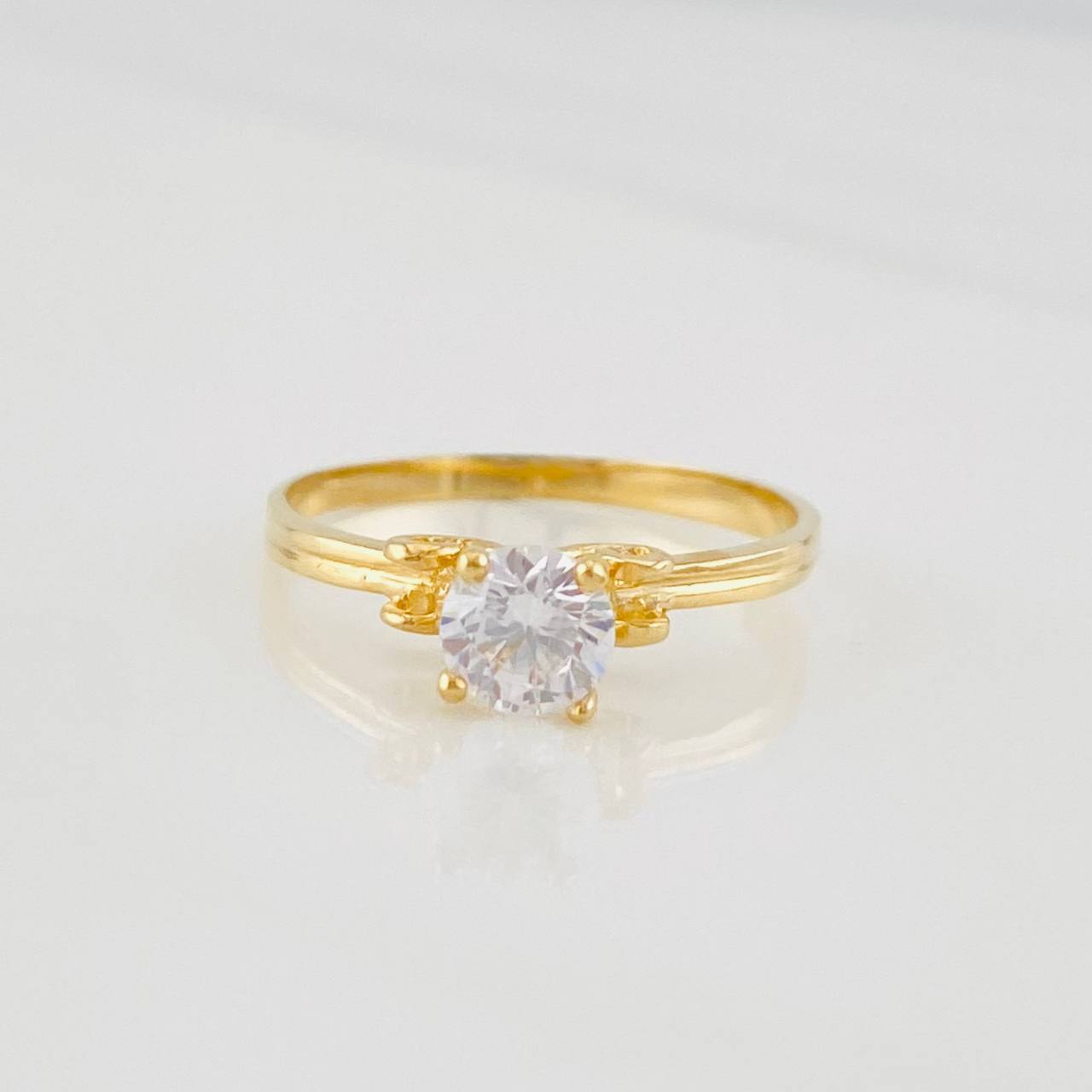 Solitaire Ring 1.55g / T6 Yellow Gold 18K