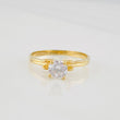 Solitaire Ring 1.55g / T6 Yellow Gold 18K