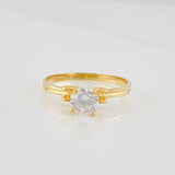 Solitaire Ring 1.55g / T6 Yellow Gold 18K