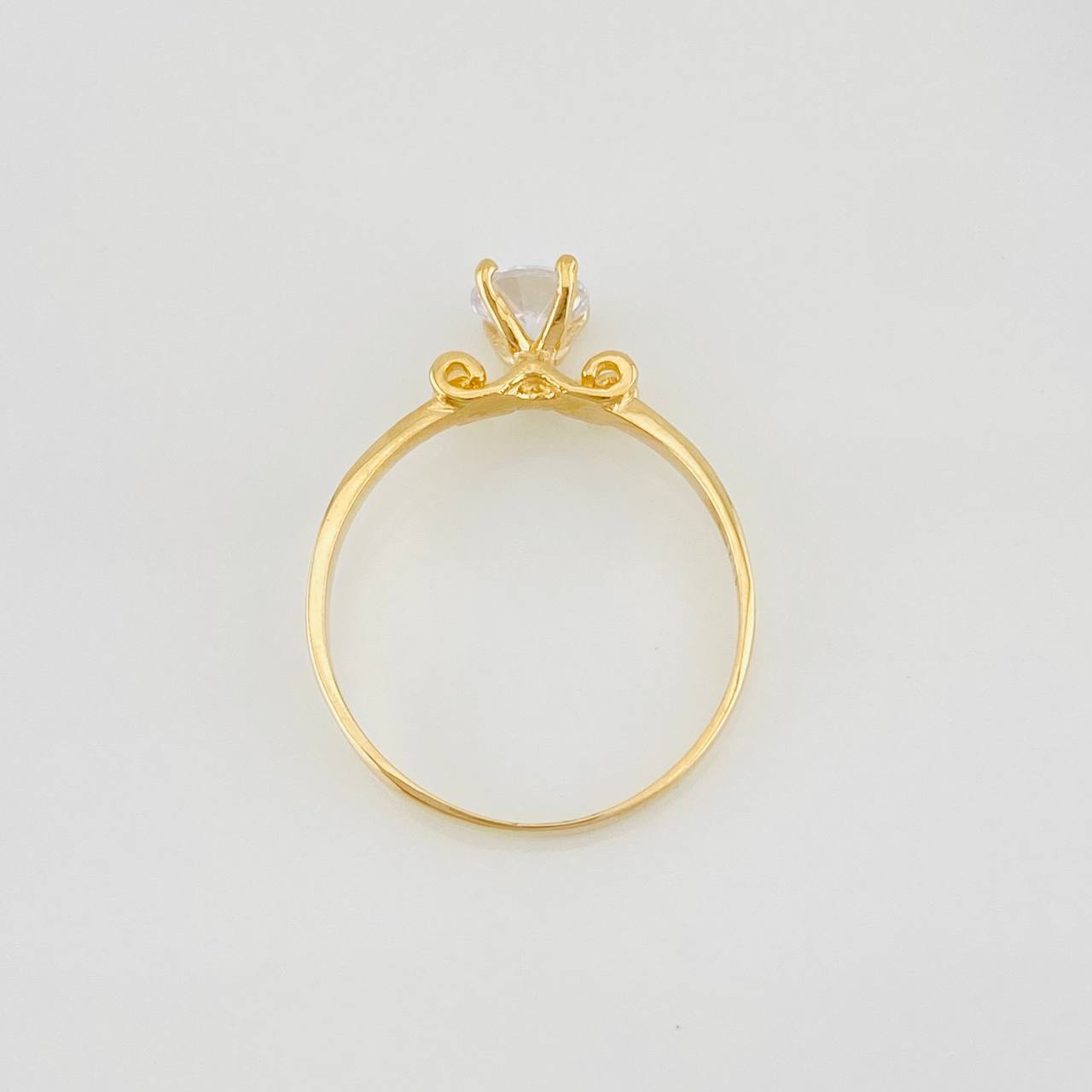 Solitaire Ring 1.55g / T6 Yellow Gold 18K