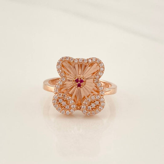 Bear Ring Ts 3.7g / T7 1/4 Rose Gold 18K