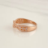 Waves Ring 3g / T7 3/4 Rose Gold 18K