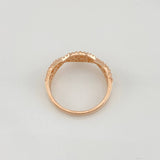 Waves Ring 3g / T7 3/4 Rose Gold 18K