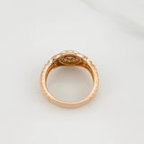 Circular Frame Ring 6.9g / T10 3/4 Rose Gold 18K