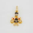Pendant Duck Money Bags 1.65g / 3/4 in Three 18K Golds
