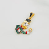 Pendant Inspired Duck 3.45g / 1 1/4 in Three 18K Golds