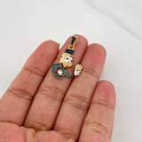 Pendant Inspired Duck 3.45g / 1 1/4 in Three 18K Golds