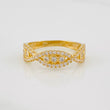 Waves Ring 2.8g / T6 1/4 Yellow Gold 18K