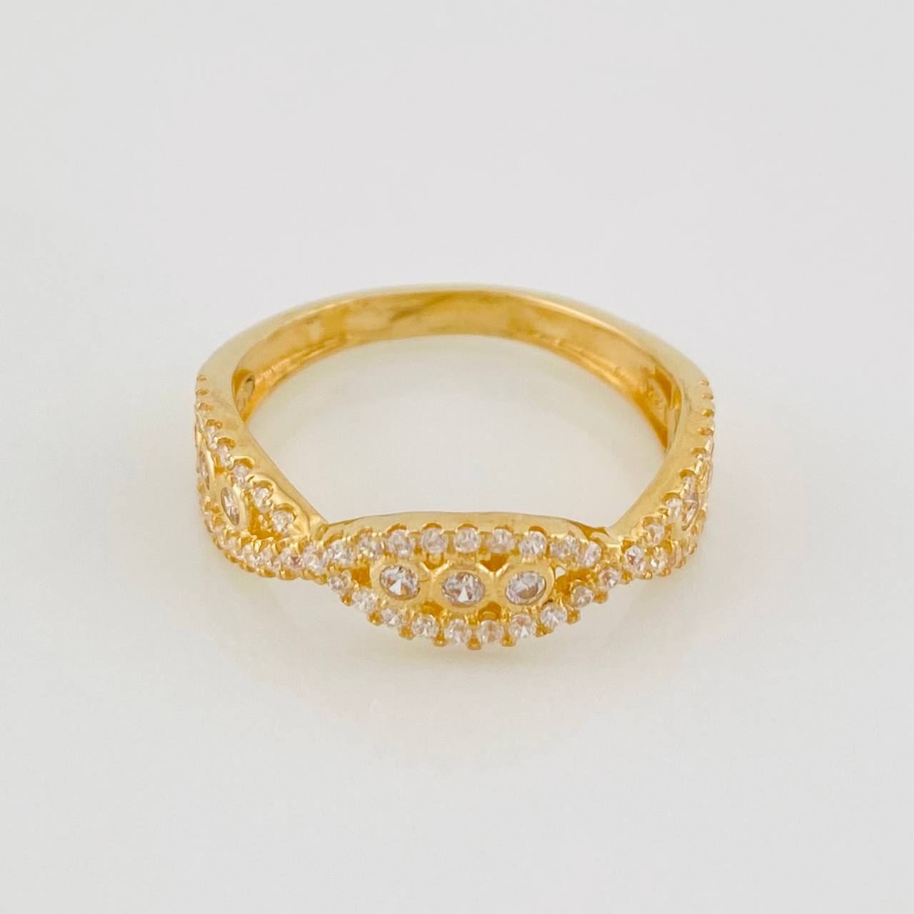 Waves Ring 2.8g / T6 1/4 Yellow Gold 18K