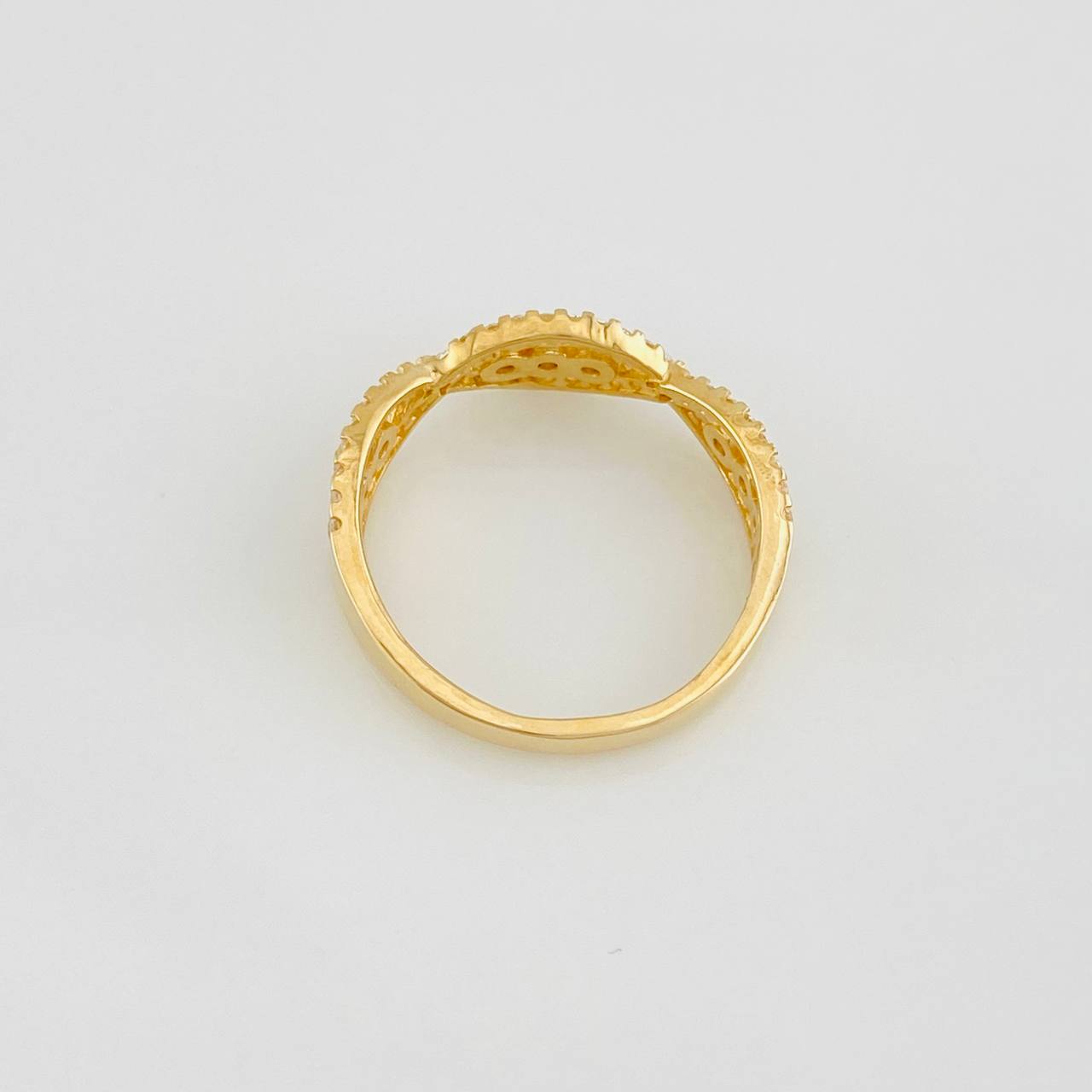 Waves Ring 2.8g / T6 1/4 Yellow Gold 18K
