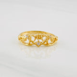 15s Ring 2.45g / T7 3/4 Yellow Gold 18K