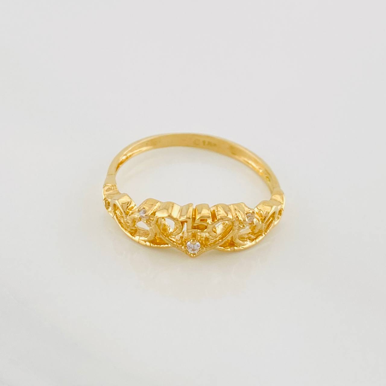 15s Ring 2.45g / T7 3/4 Yellow Gold 18K
