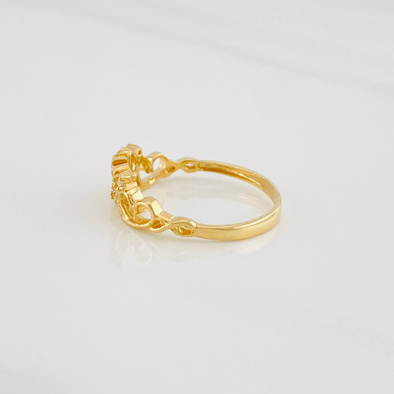 15s Ring 2.45g / T7 3/4 Yellow Gold 18K