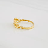 15s Ring 2.45g / T7 3/4 Yellow Gold 18K
