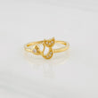 Cat Ring 1.85g / T6 1/2 Yellow Gold 18K