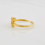 Cat Ring 1.85g / T6 1/2 Yellow Gold 18K