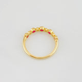 Spherical Churumbela Ring 1.85g / T7 Yellow Gold 18K