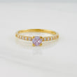Solitaire Churumbela Ring 2.2g / T8 Yellow Gold 18K
