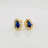 Topos Halo Gota 1.25g / in / 5.7mm Oro Amarillo 18K