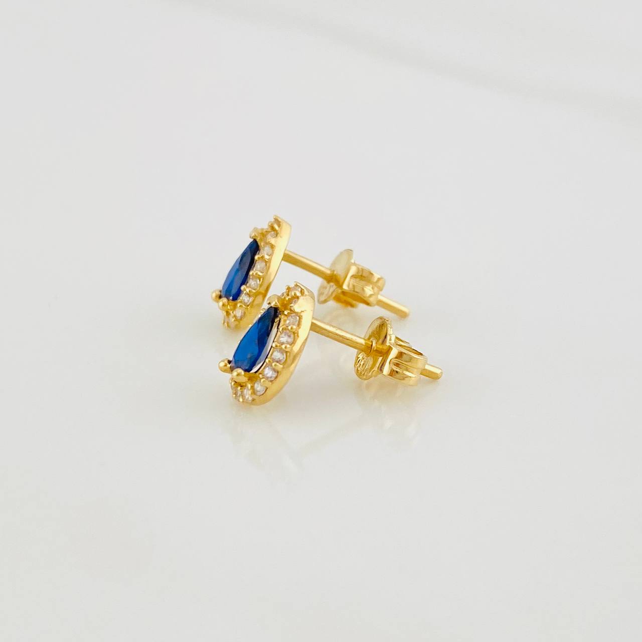 Topos Halo Gota 1.25g / in / 5.7mm Oro Amarillo 18K