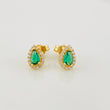 Topos Halo Gota 1.15g / in / 5.7mm Oro Amarillo 18K