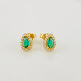 Topos Halo Gota 1.15g / in / 5.7mm Oro Amarillo 18K