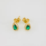 Topos Halo Gota 1.15g / in / 5.7mm Oro Amarillo 18K